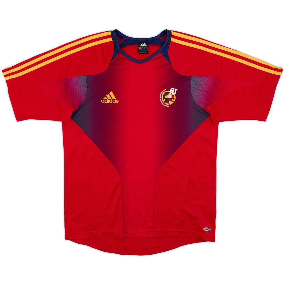 2004-05 Spain adidas Training Shirt - 9/10 - (S)