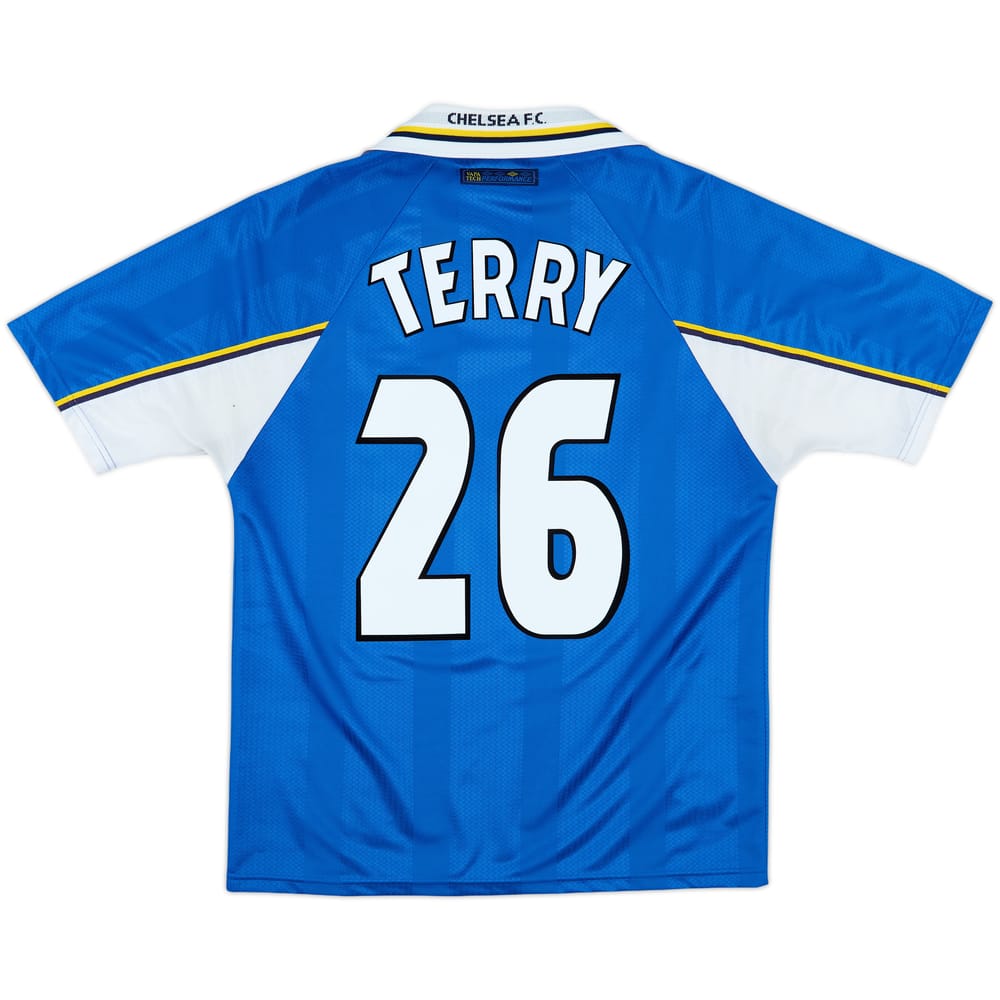 1997-99 Chelsea Home Shirt Terry #26 - 8/10 - (M)