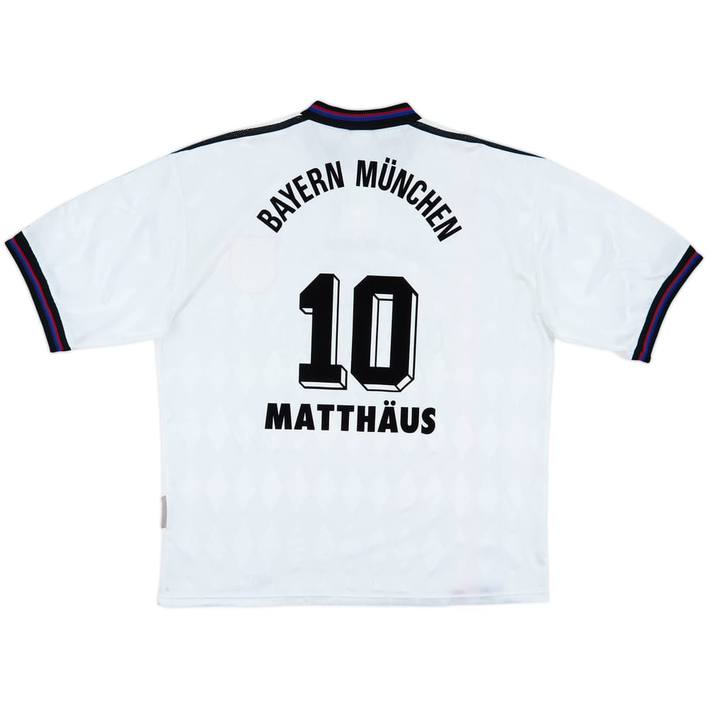 1996-98 Bayern Munich Away Shirt Matthaus #10 - 8/10 - (XL)