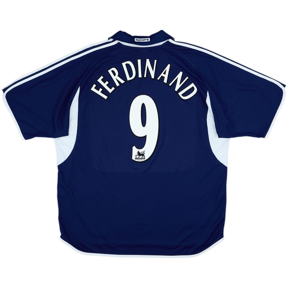 2000-01 Tottenham Away Shirt Ferdinand #9 - 9/10 - (XL)