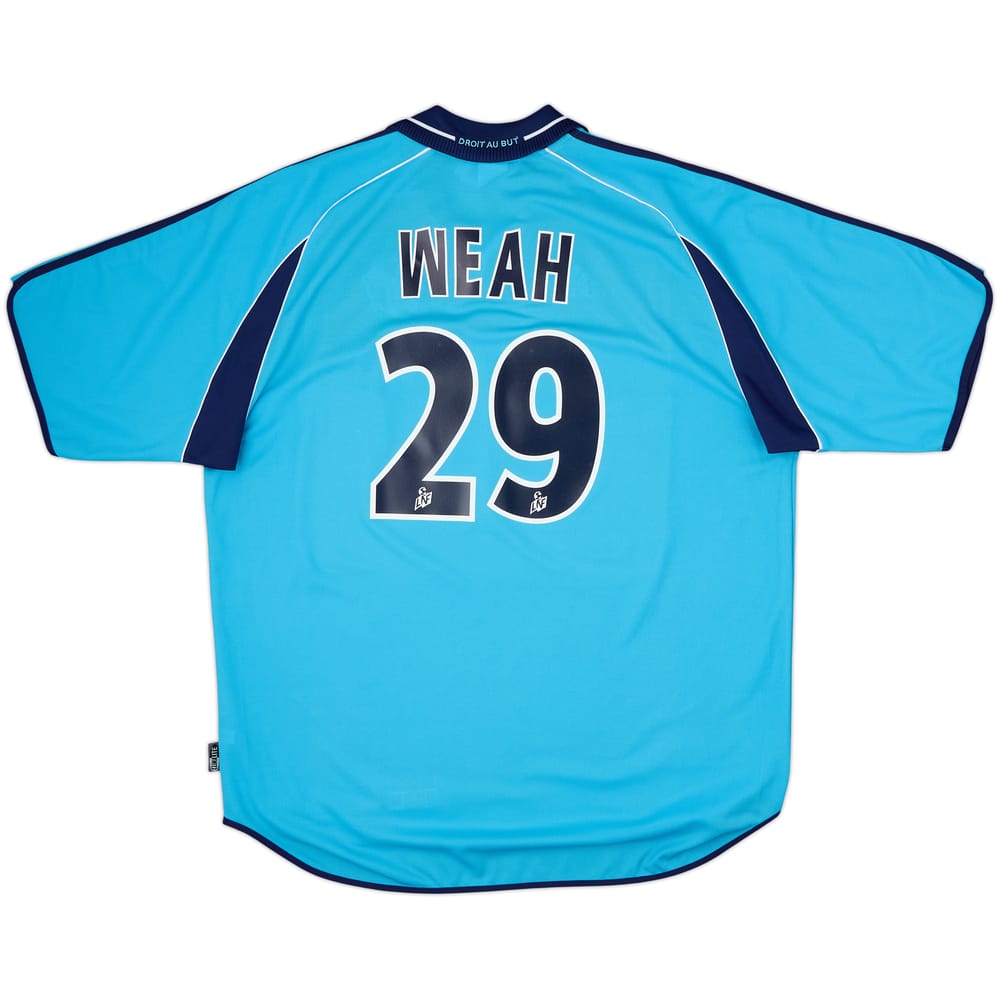 2000-01 Olympique Marseille Away Shirt Weah #29 - 8/10 - (XL)