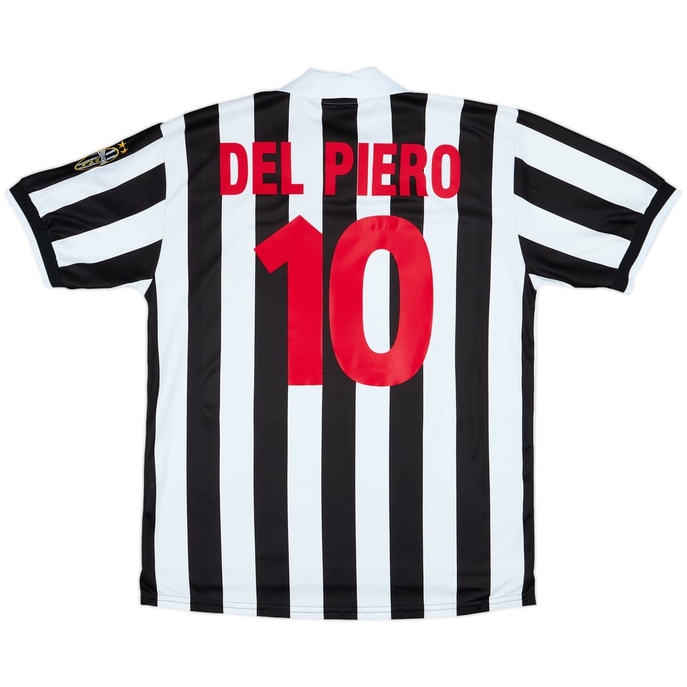 1998-99 Juventus Home Shirt Del Piero #10 - 8/10 - (L)