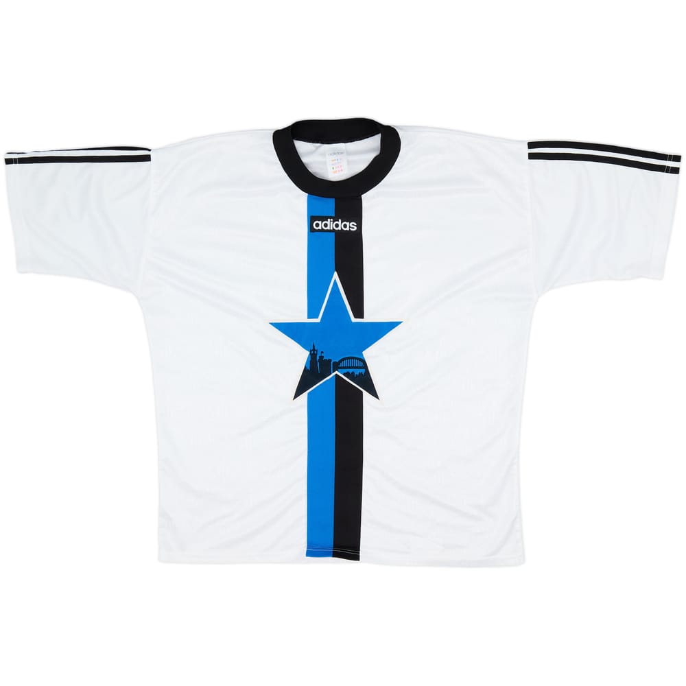 1995-96 Newcastle adidas Training Shirt - 8/10 - (L)