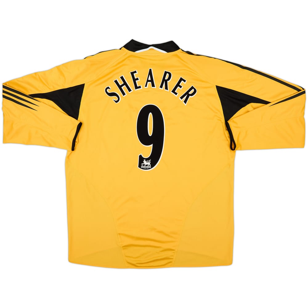 2004-05 Newcastle Third L/S Shirt Shearer #9 - 8/10 - (XXL)