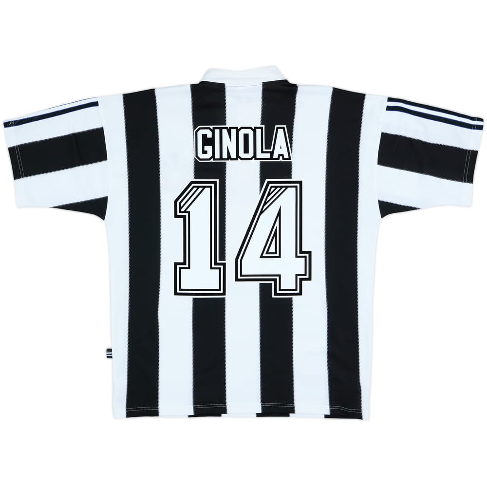 1995-97 Newcastle Home Shirt Ginola #14 - 10/10 - (L)