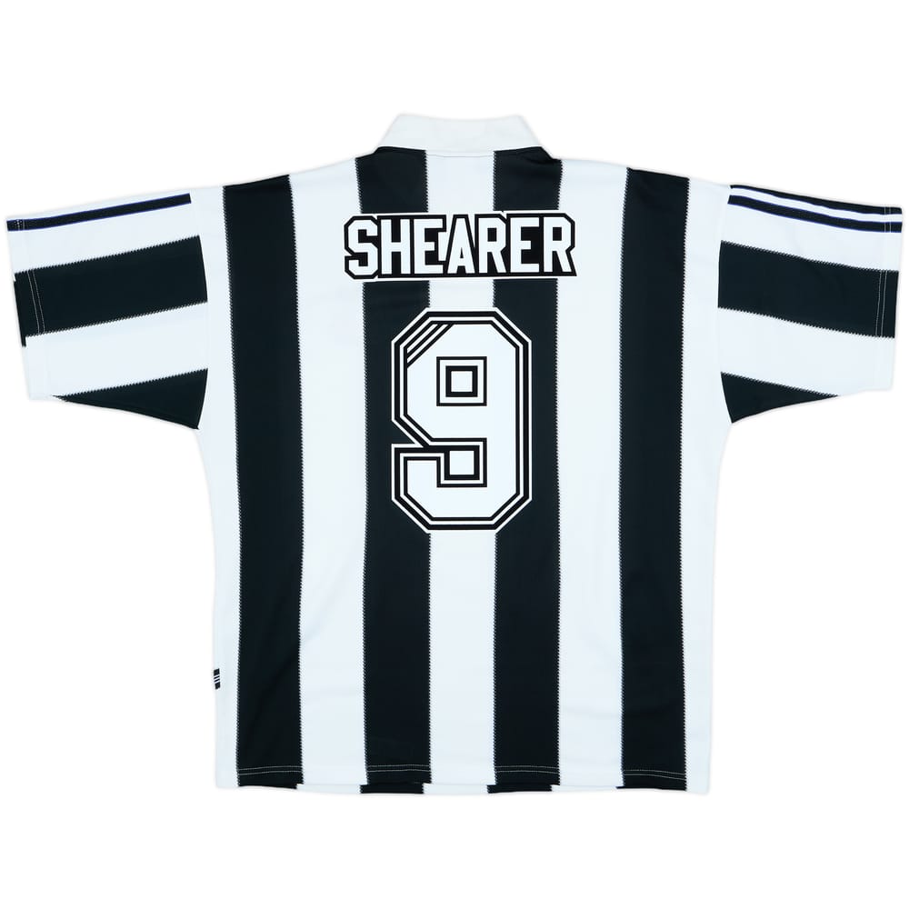 1995-97 Newcastle Home Shirt Shearer #9 - 10/10 - (L)