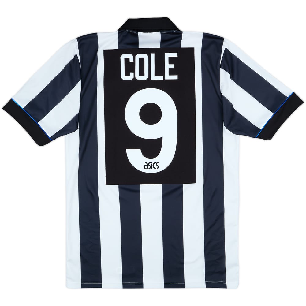 1993-95 Newcastle Home Shirt Cole #9 - 10/10 - (M)