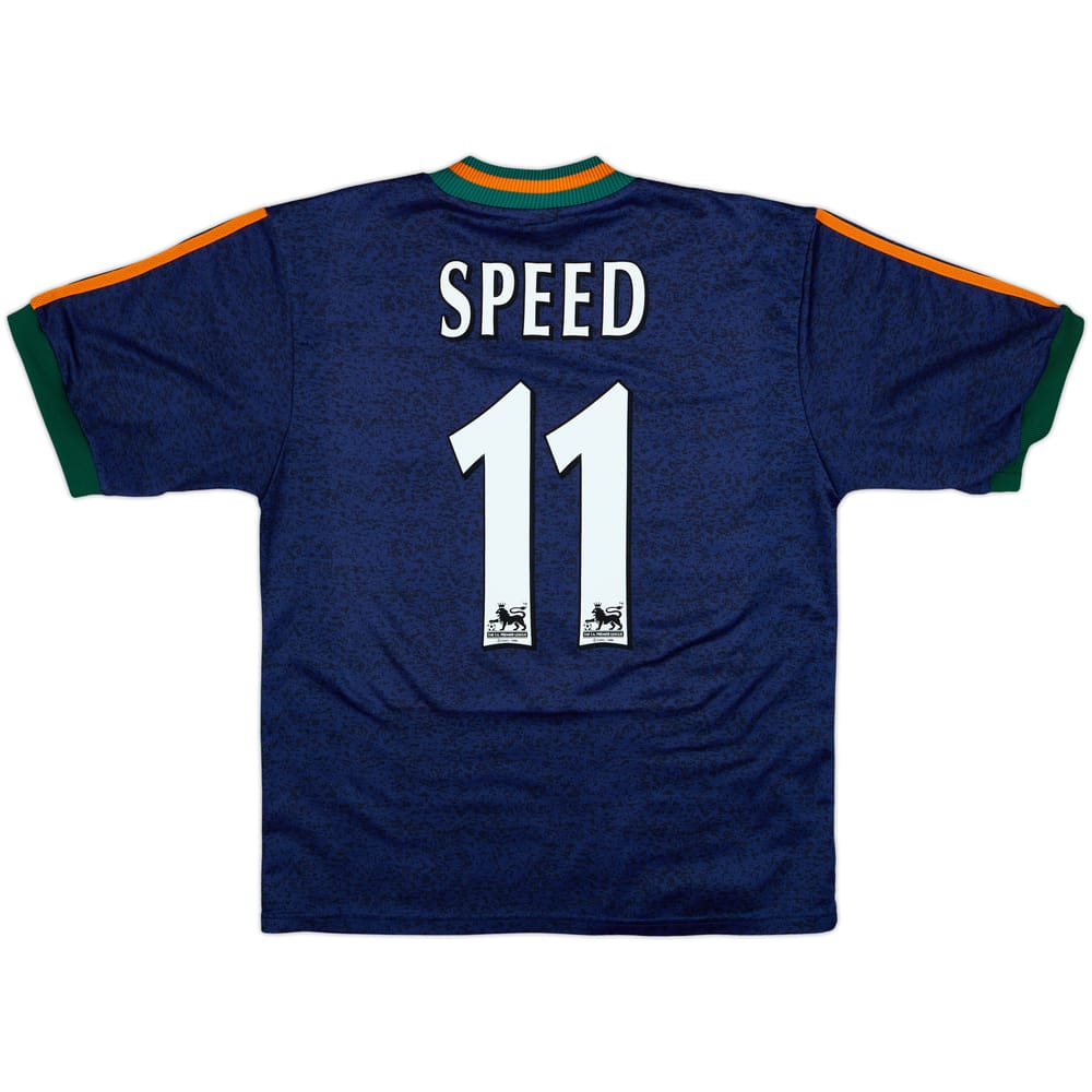 1997-98 Newcastle Away Shirt Speed #11 - 8/10 - (M)