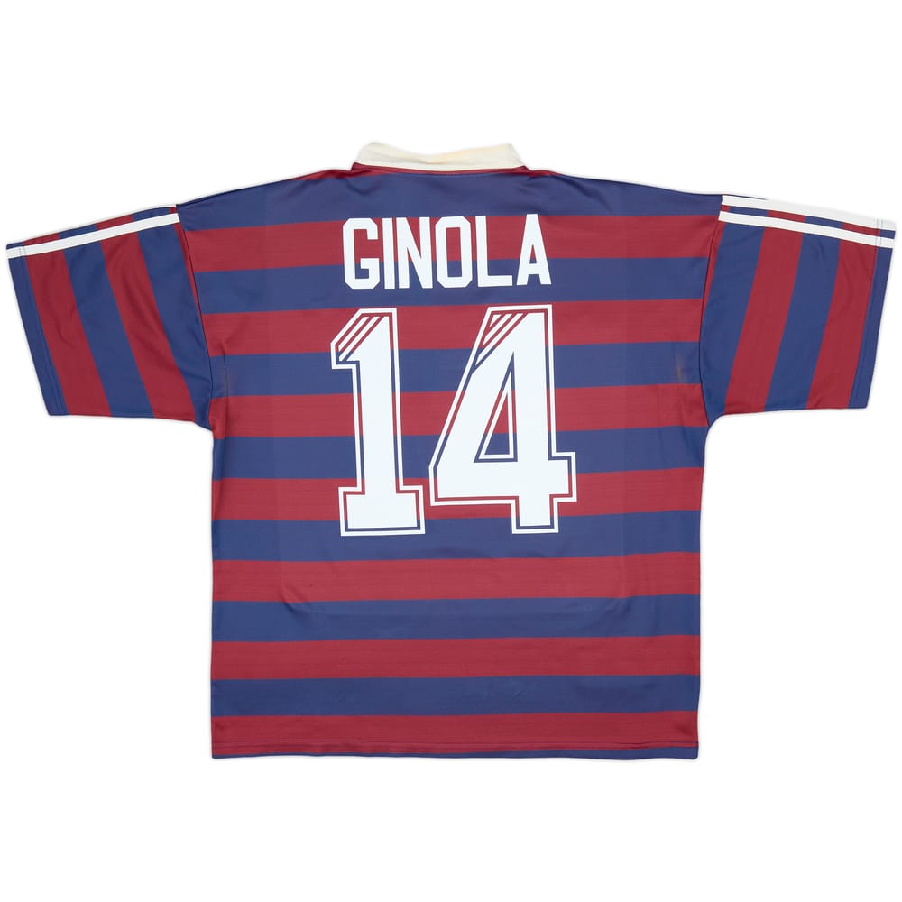 1995-96 Newcastle Away Shirt Ginola #14 - 8/10 - (L)