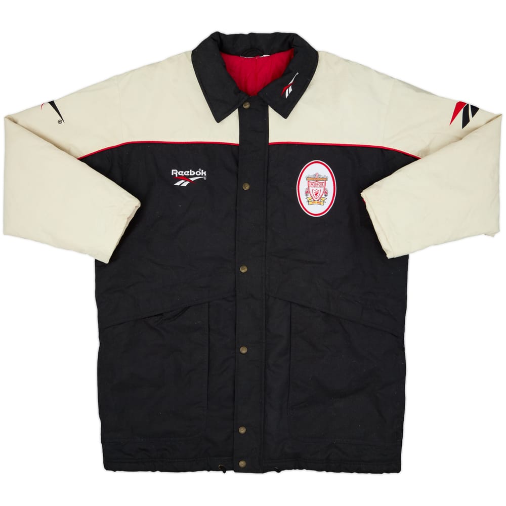 1998-99 Liverpool Reebok Padded Bench Coat - 5/10 - (M)