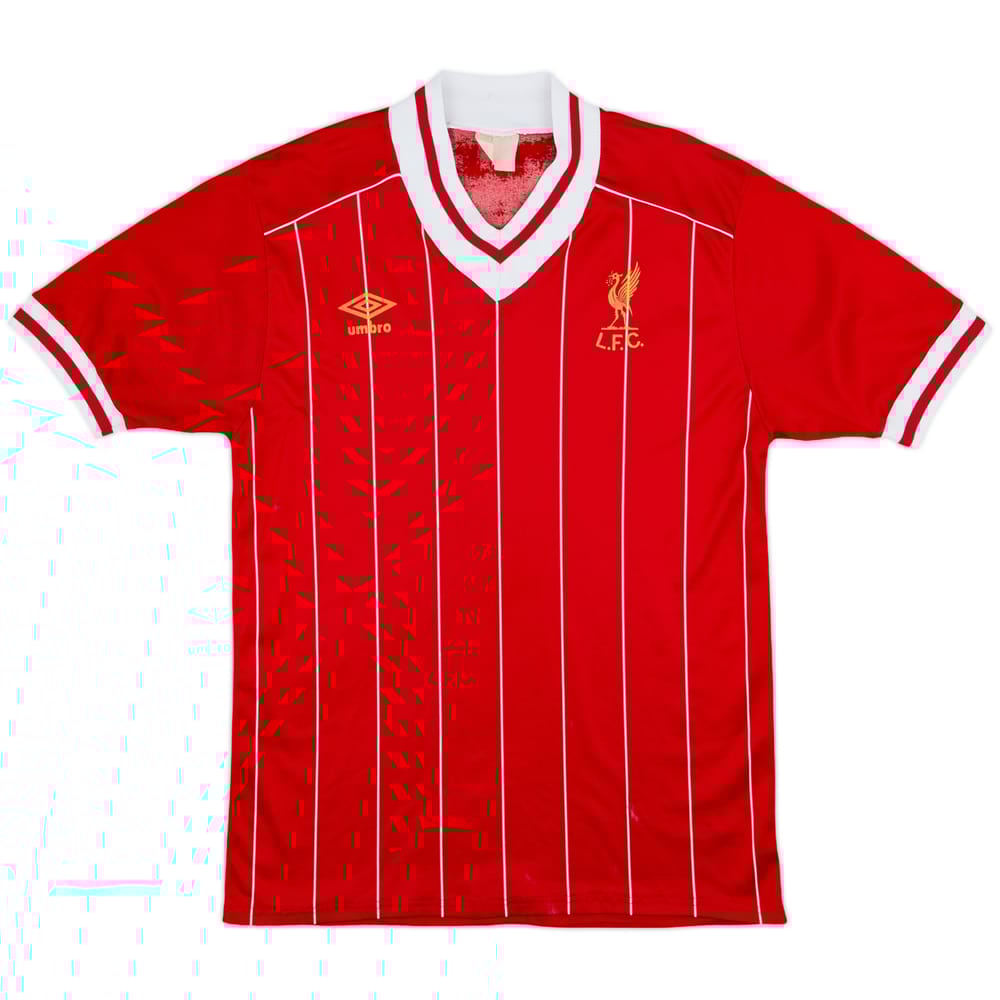 1982-85 Liverpool Home Shirt - 7/10 - (M)
