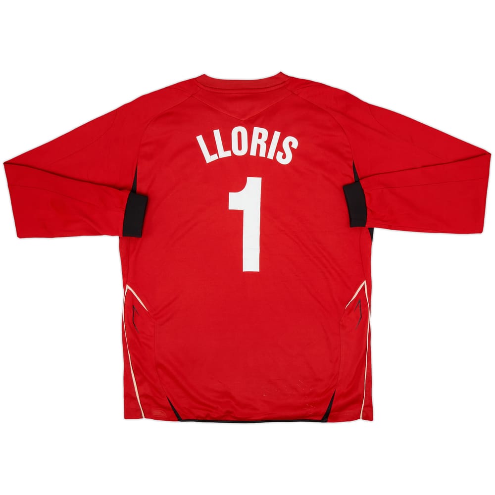 2007-08 Lyon GK Shirt Lloris #1 - 6/10 - (M)