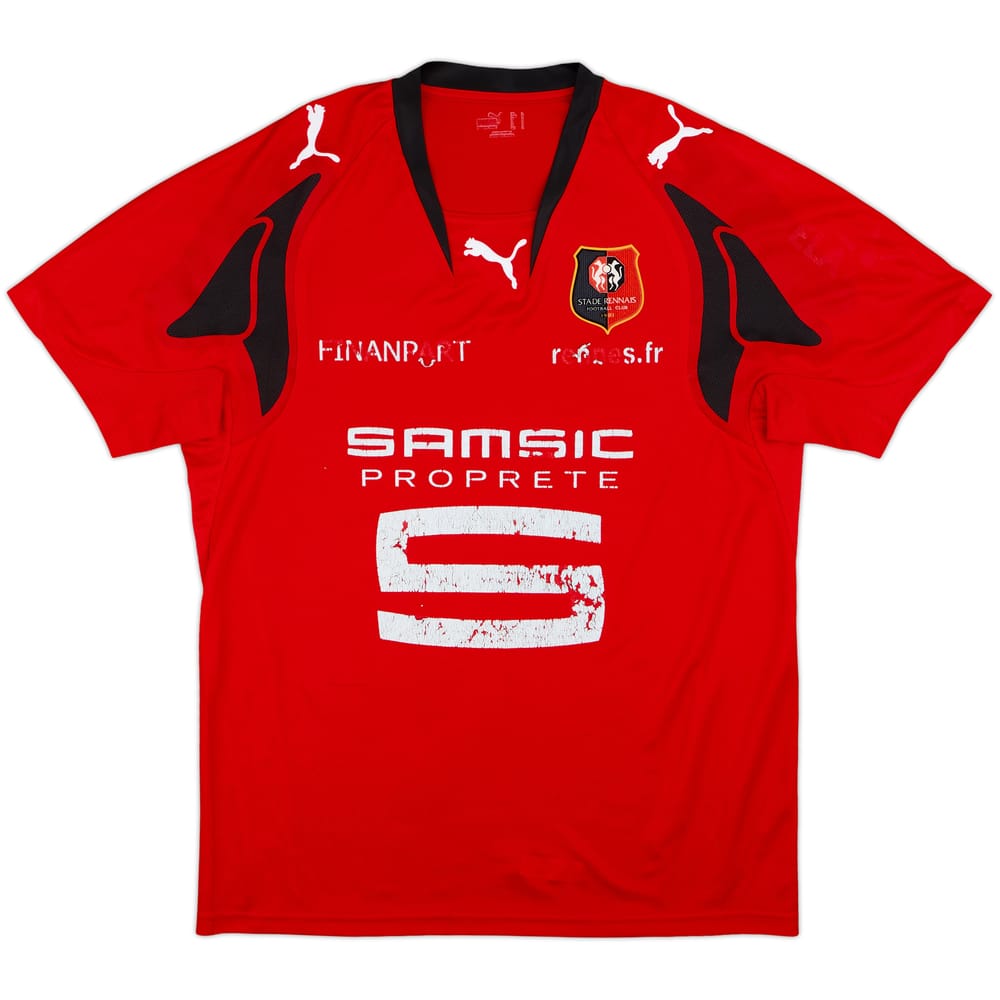 2007-08 Stade Rennais Home Shirt - 4/10 - (L)