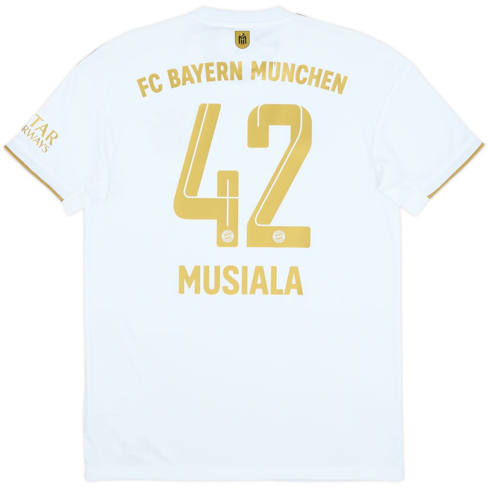 2022-23 Bayern Munich Away Shirt Musiala #42 (M)