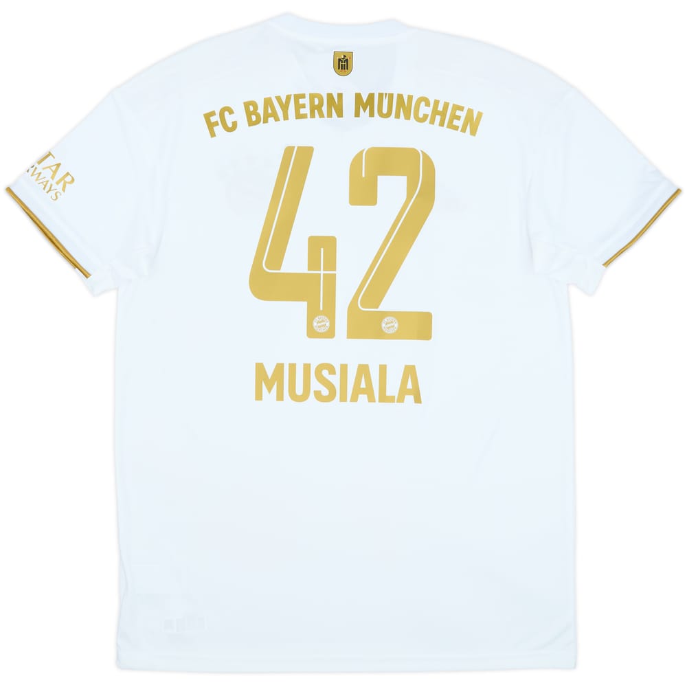 2022-23 Bayern Munich Away Shirt Musiala #42 (L)