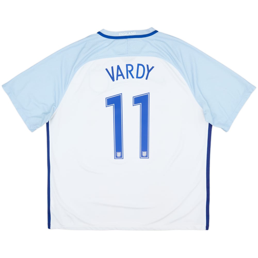 2016-17 England Home Shirt Vardy #11 - 6/10 - (XXL)