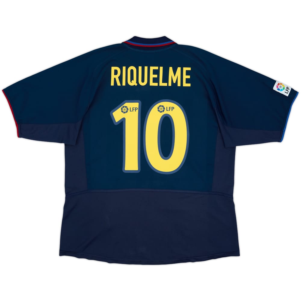 2002-03 Barcelona Away Shirt Riquelme #10 - 8/10 - (XL)