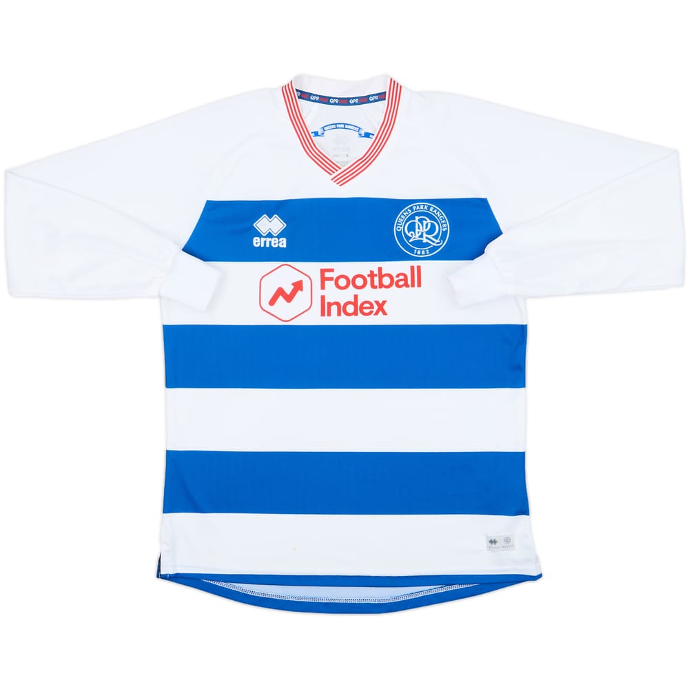 2020-21 QPR Home L/S Shirt - 9/10 - (S)