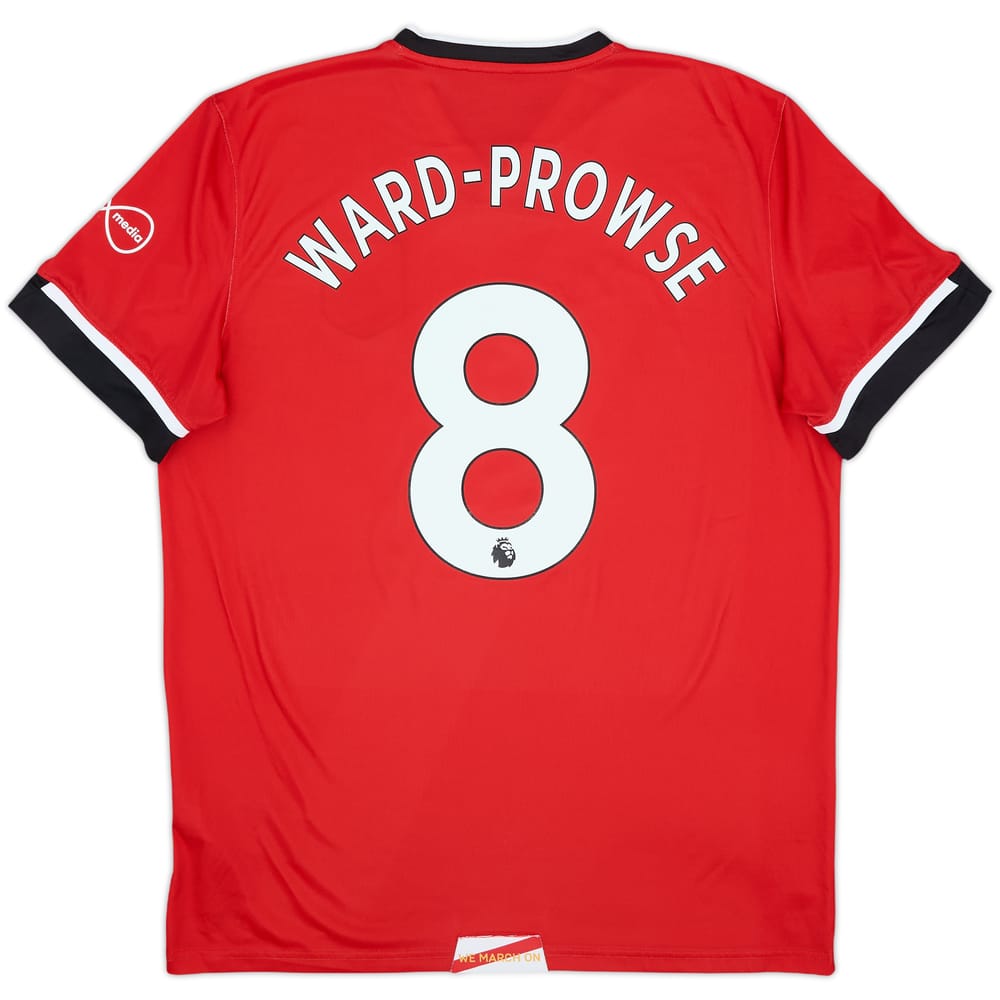 2020-21 Southampton Home Shirt Ward-Prowse #8 - 7/10 - (L)