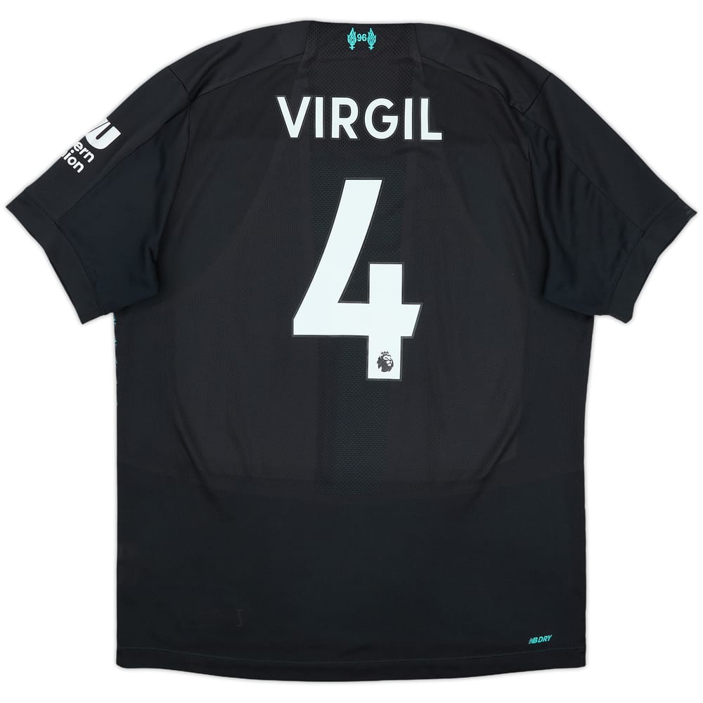 2019-20 Liverpool Third Shirt Virgil #4 - 6/10 - (M)