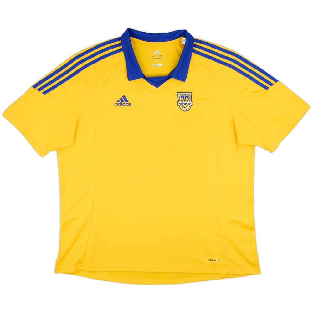 2012-13 Arka Gdynia Home Shirt - 8/10 - (XXL)