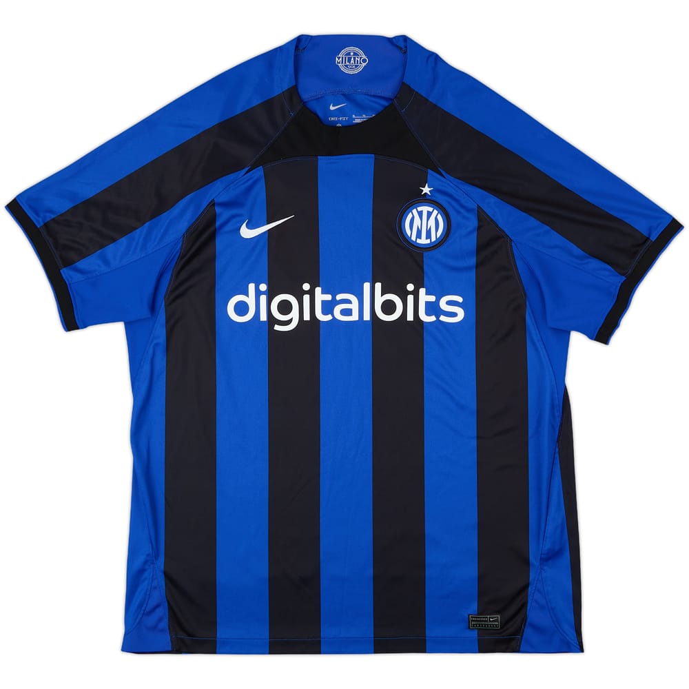 2022-23 Inter Milan Home Shirt - 9/10 - (XL)