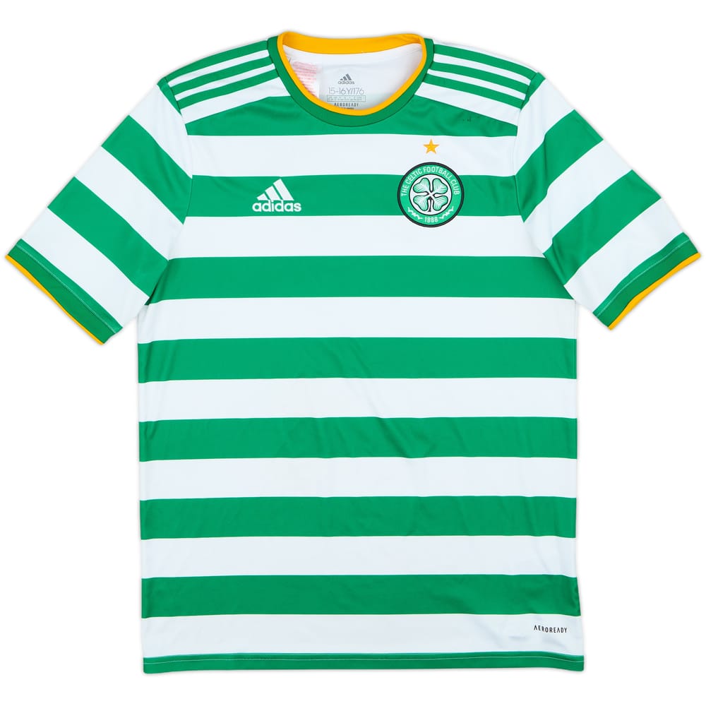 2020-21 Celtic Home Shirt - 6/10 - (XL.Boys)