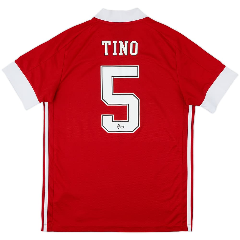 2020-21 Aberdeen Home Shirt Tino #5 - 8/10 - (M)