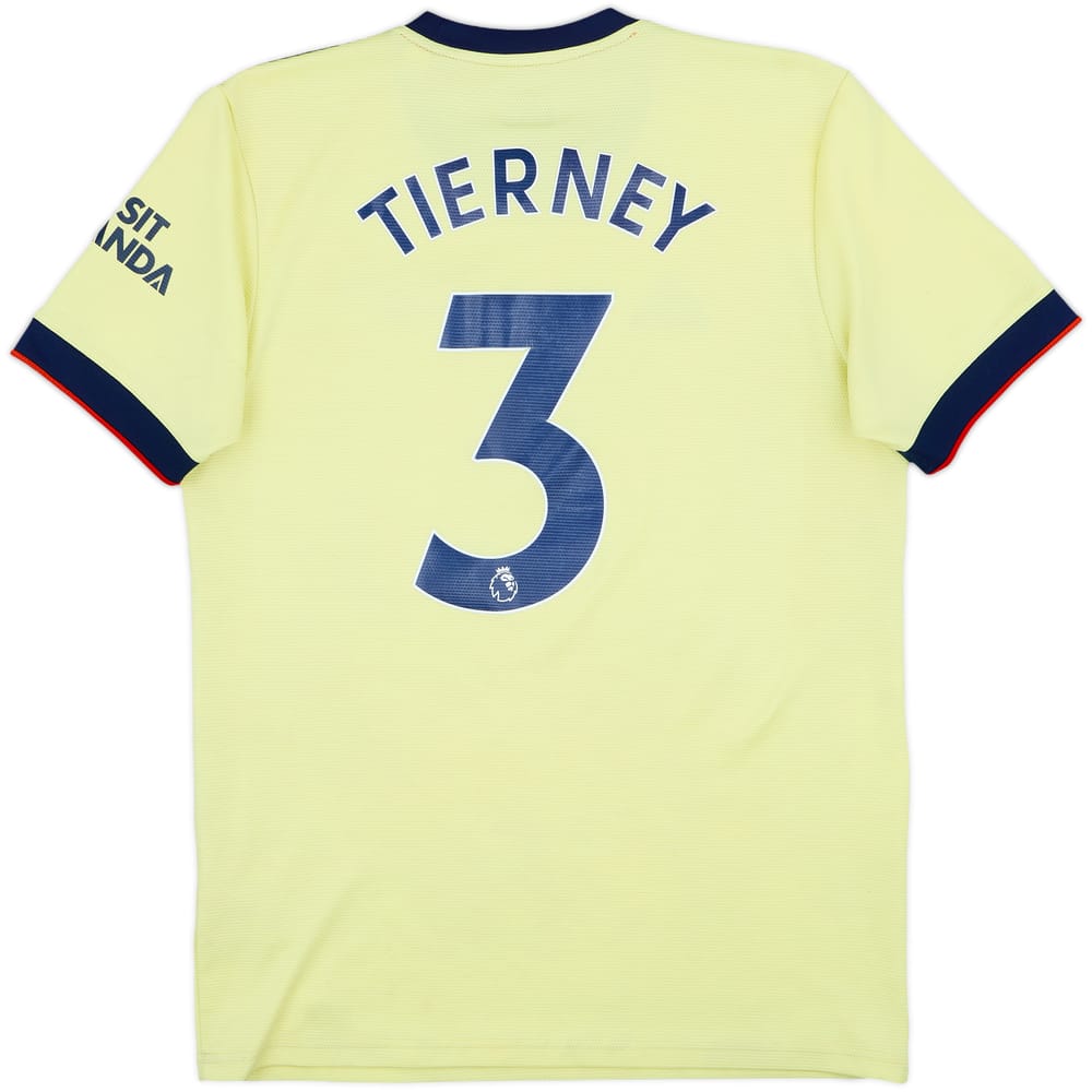 2021-22 Arsenal Away Shirt Tierney #3 - 4/10 - (M)
