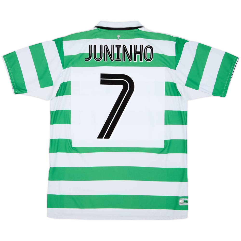 2004-05 Celtic Home Shirt Juninho #7 - 7/10 - (M)