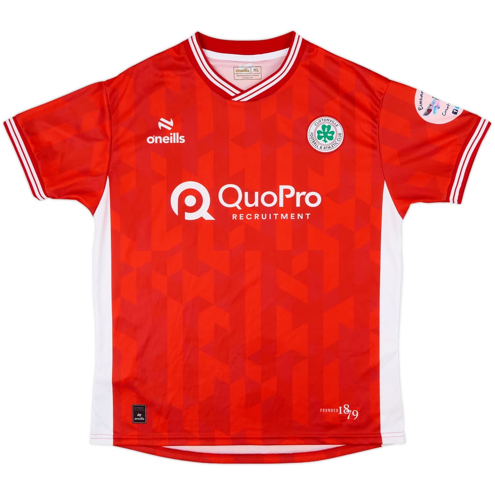 2024-25 Cliftonville Women Home Shirt - 8/10 - (Men's XL)