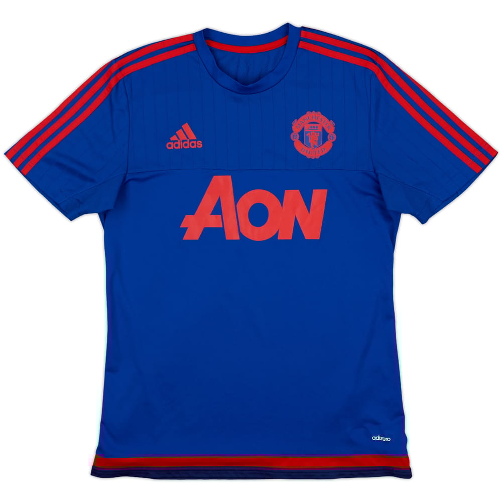 2015-16 Manchester United adidas Training Shirt - 9/10 - (M)