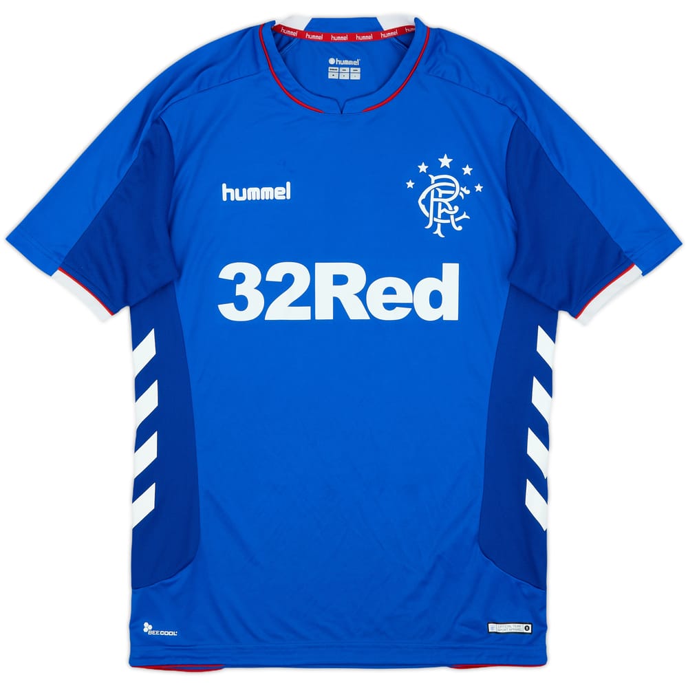 2018-19 Rangers Home Shirt - 9/10 - (M)