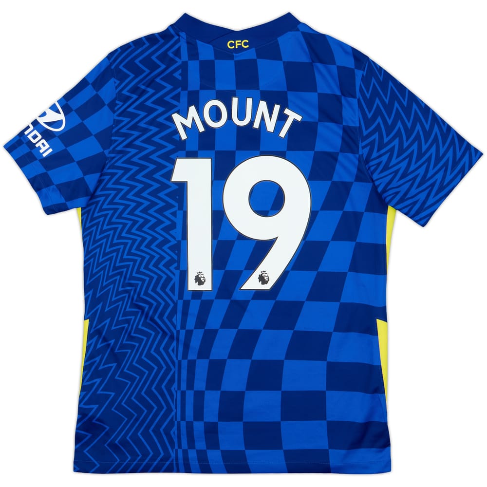 2021-22 Chelsea Home Shirt Mount #19 - 7/10 - (L)