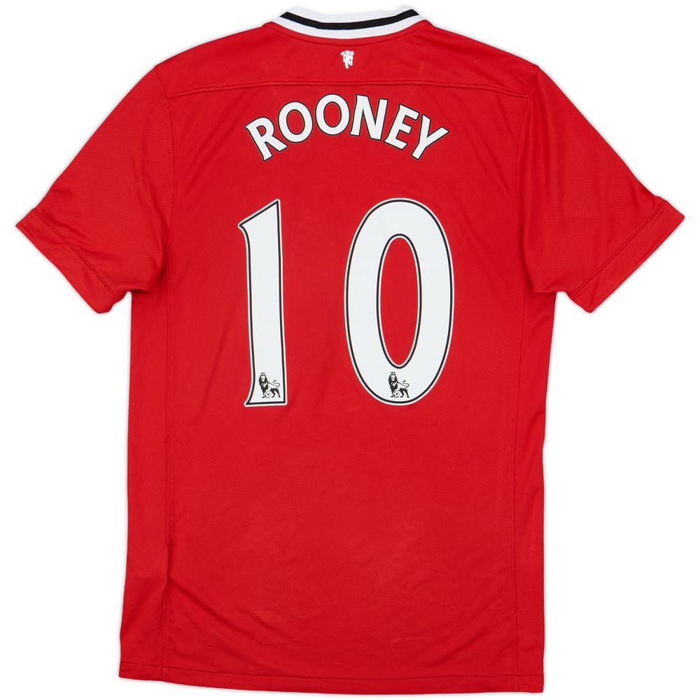 2011-12 Manchester United Home Shirt Rooney #10 - 8/10 - (M)