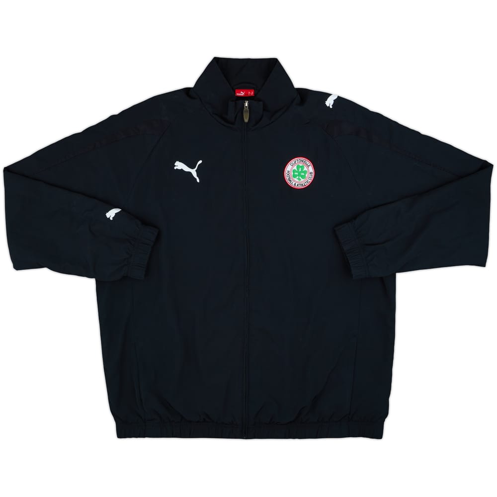 2008-09 Cliftonville Puma Track Jacket - 8/10 - (XL)