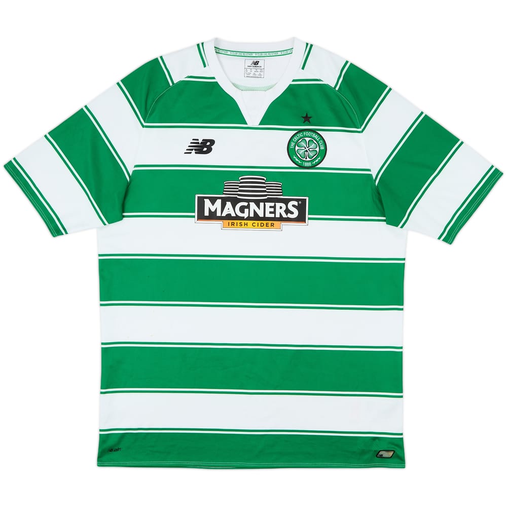 2015-16 Celtic Home Shirt - 6/10 - (XL)
