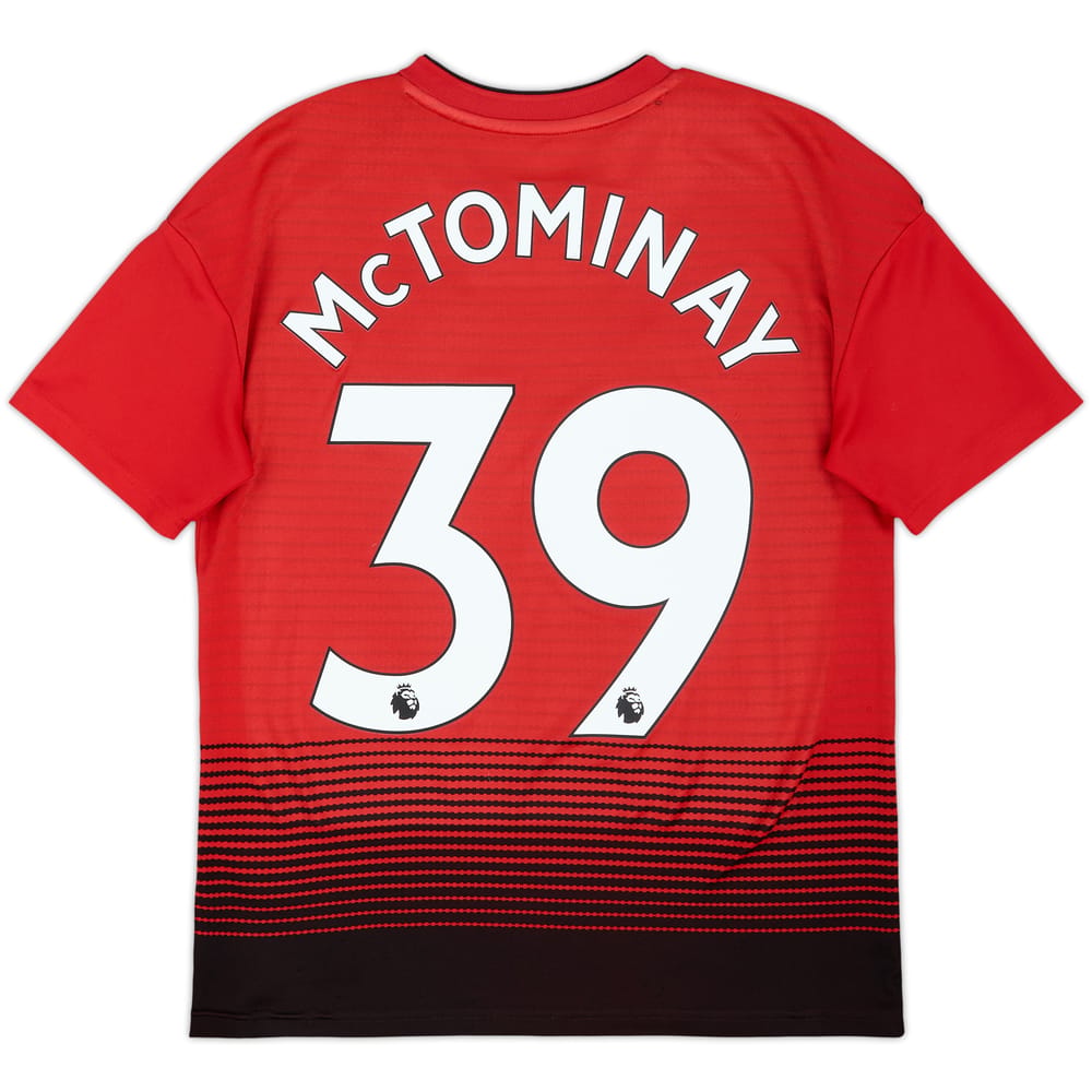 2018-19 Manchester United Home Shirt McTominay #39 - 8/10 - (L.Boys)