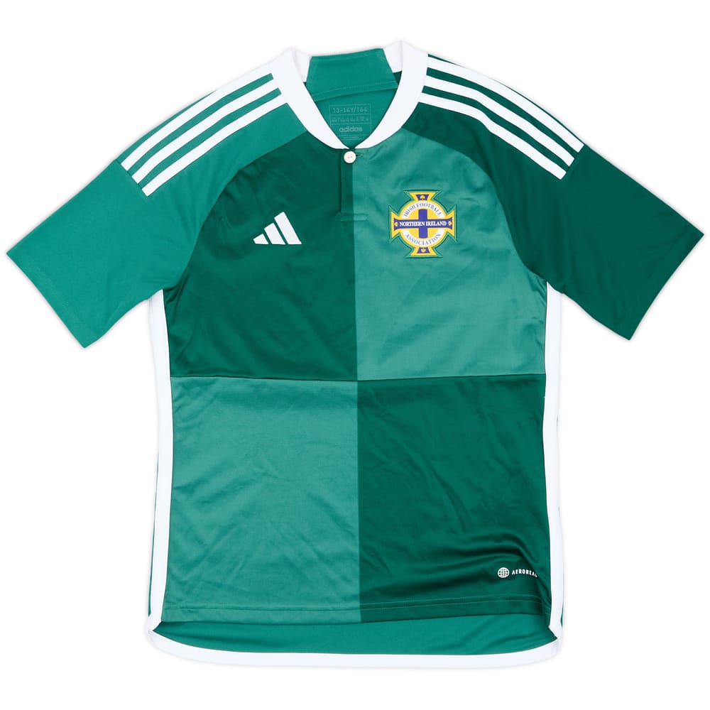 2022-24 Northern Ireland Home Shirt - 10/10 - (L.Boys)
