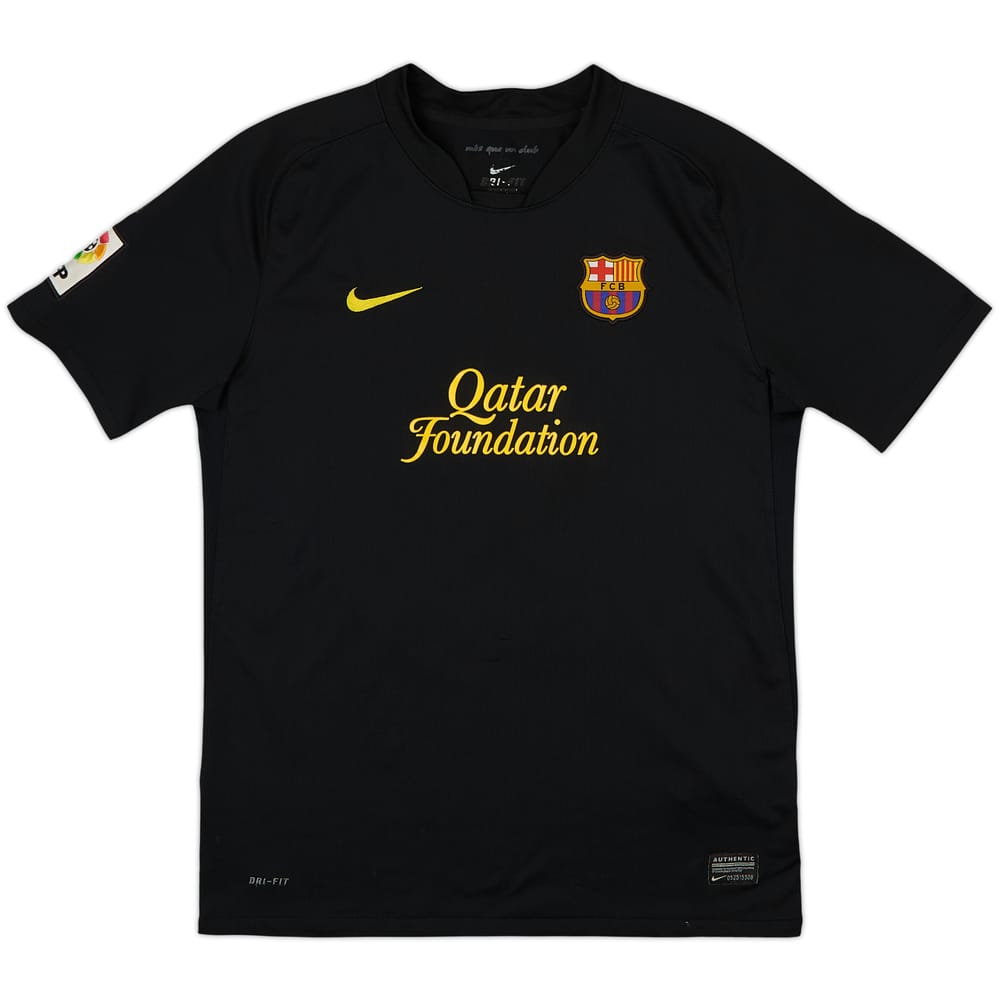 2011-12 Barcelona Camiseta Visitante - 5/10 - (XL.Boys)