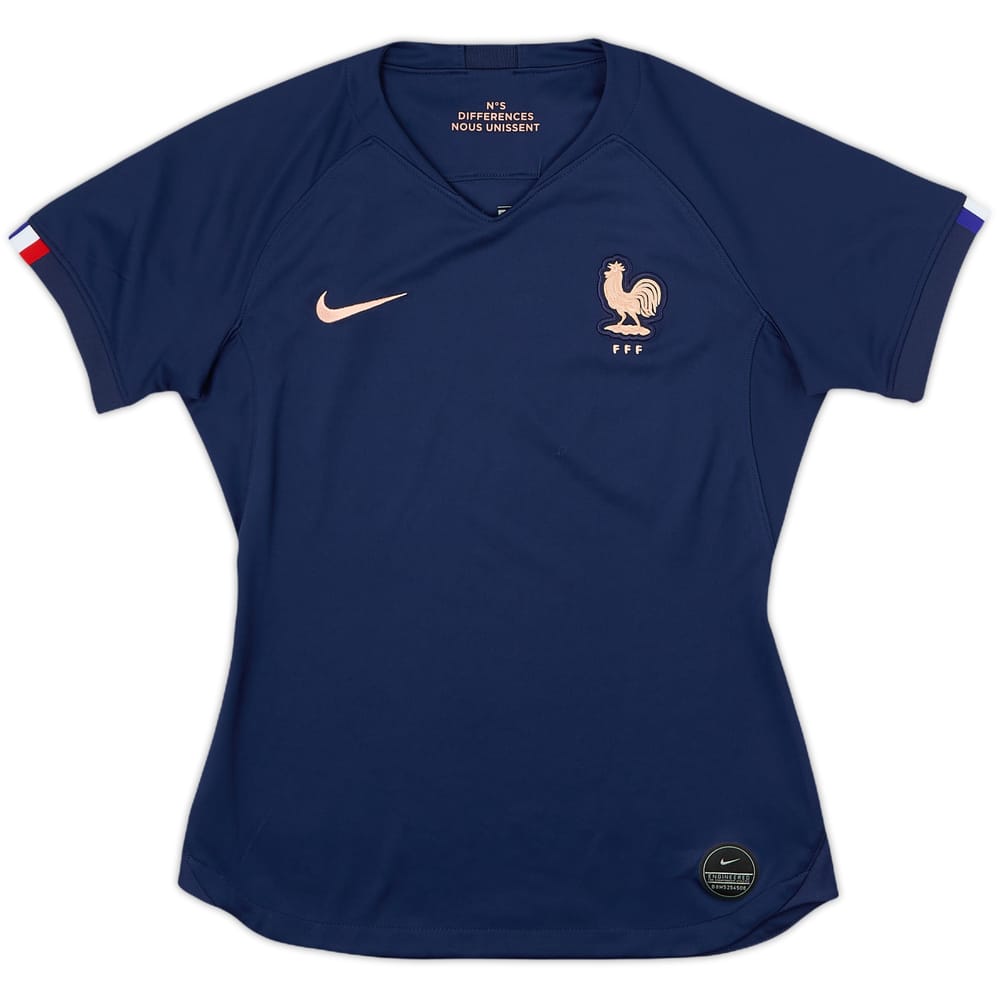2019-20 France Women Home Shirt - 10/10 - (Women's S)