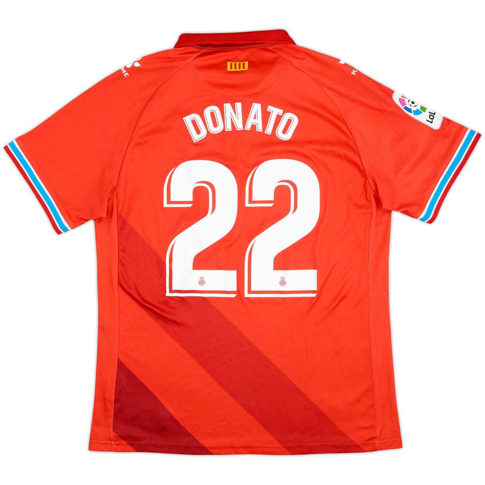 2018-19 Espanyol Away Shirt Donato #22 - 7/10 - (XL)