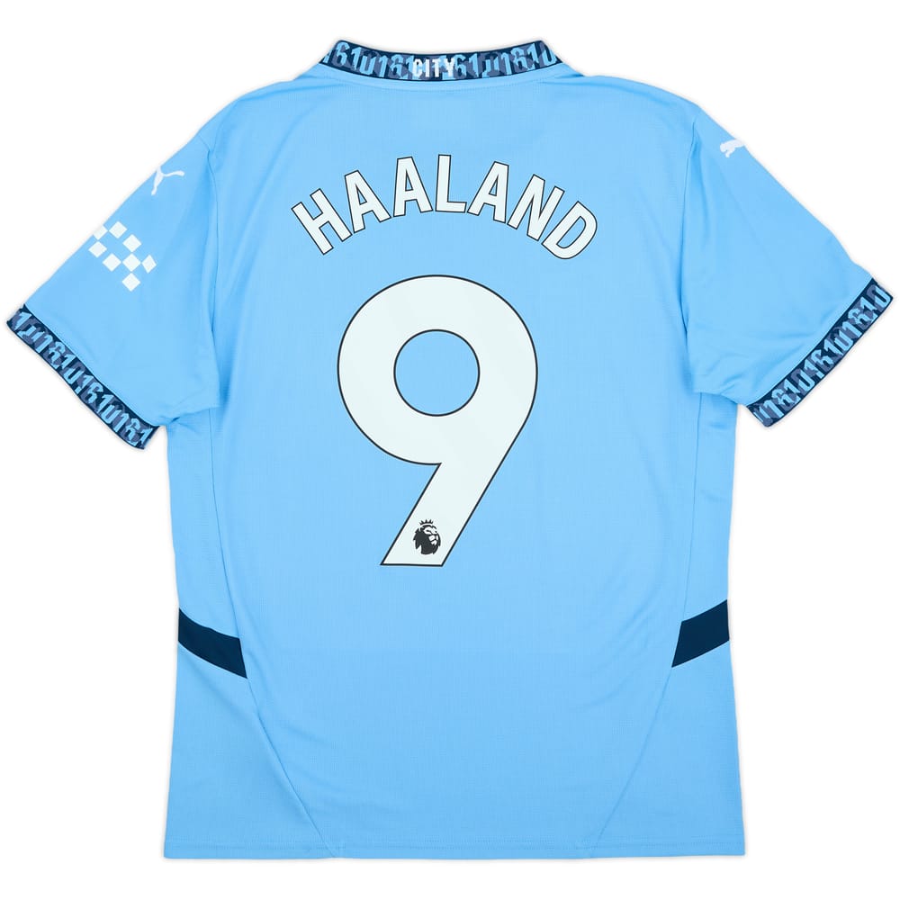2024-25 Manchester City Home Shirt Haaland #9 (M)
