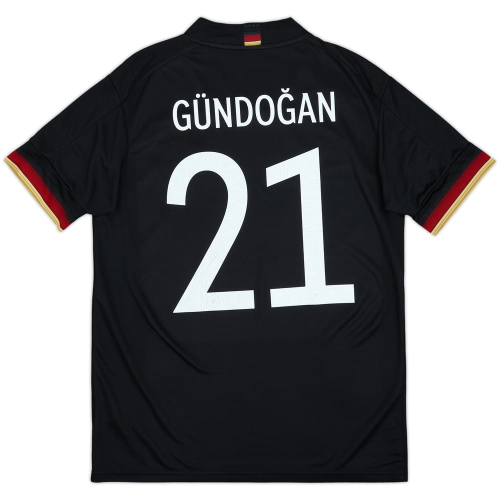 2020-21 Germany Away Shirt Gundogan #21 - 8/10 - (M)