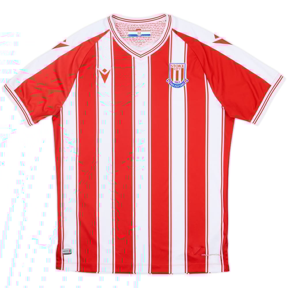 2020-21 Stoke City Home Shirt - 6/10 - (S)