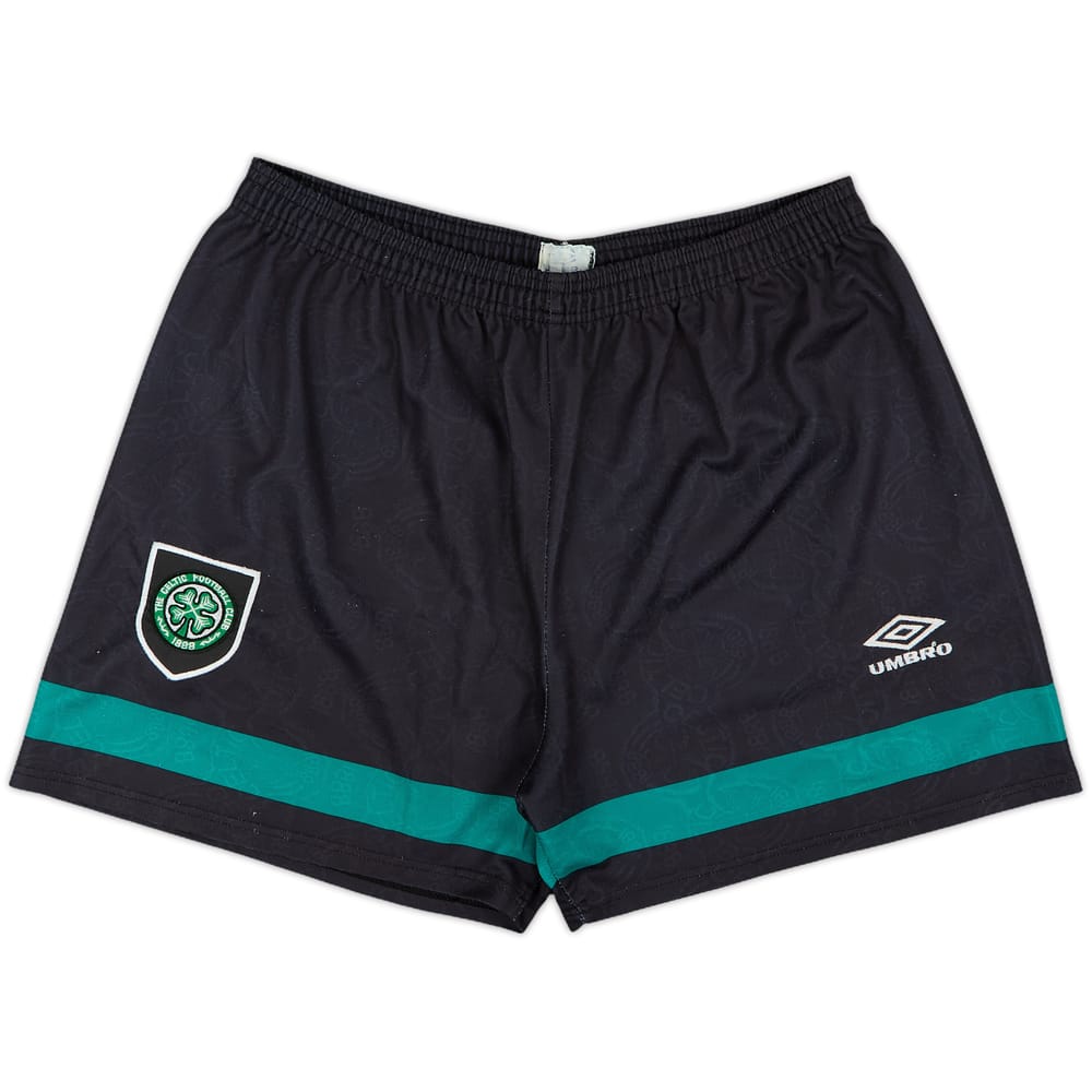 1992-94 Celtic Away Shorts - 8/10 - (S)
