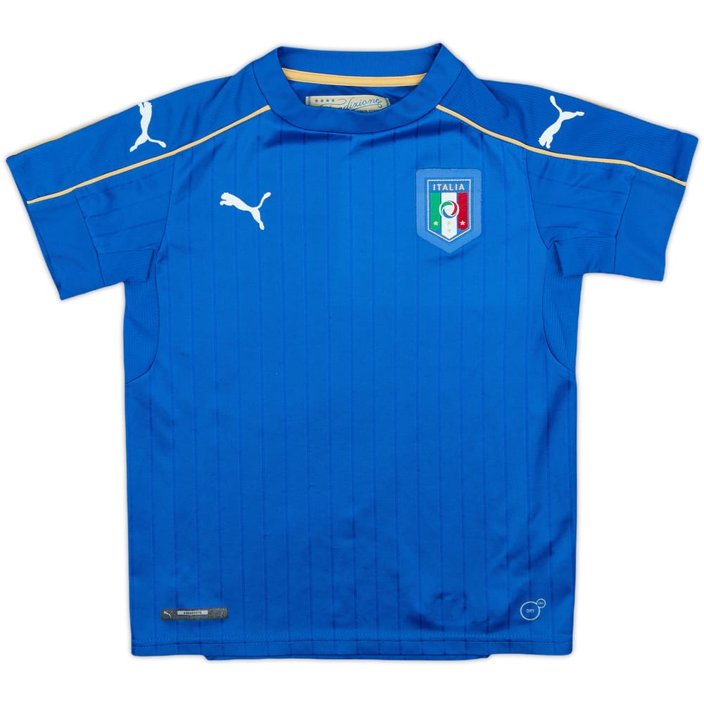 2016-17 Italy Home Shirt - 8/10 - (S.Boys)
