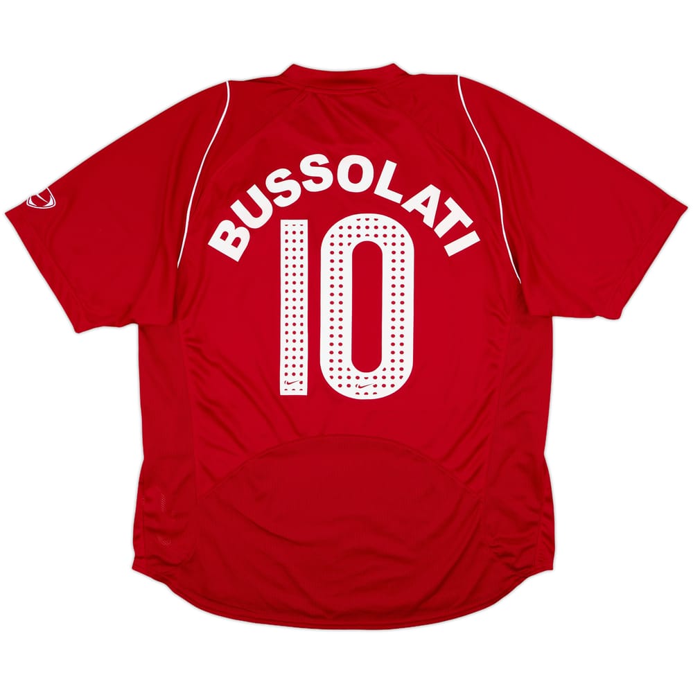 2005-06 Perugia Home Shirt Bussolati #10 - 8/10 - (XL)