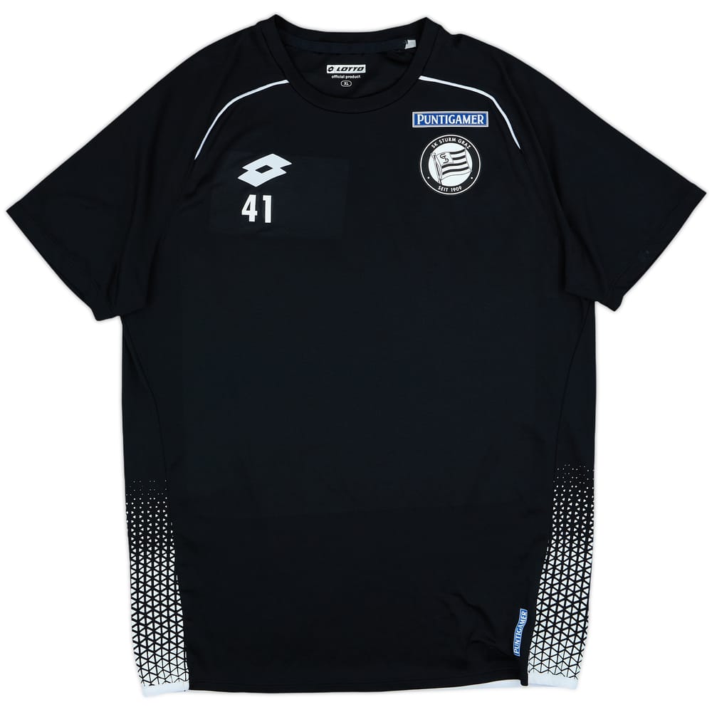 2016-17 Sturm Graz Player Issue Lotto Training Shirt #41 - 8/10 - (XL)