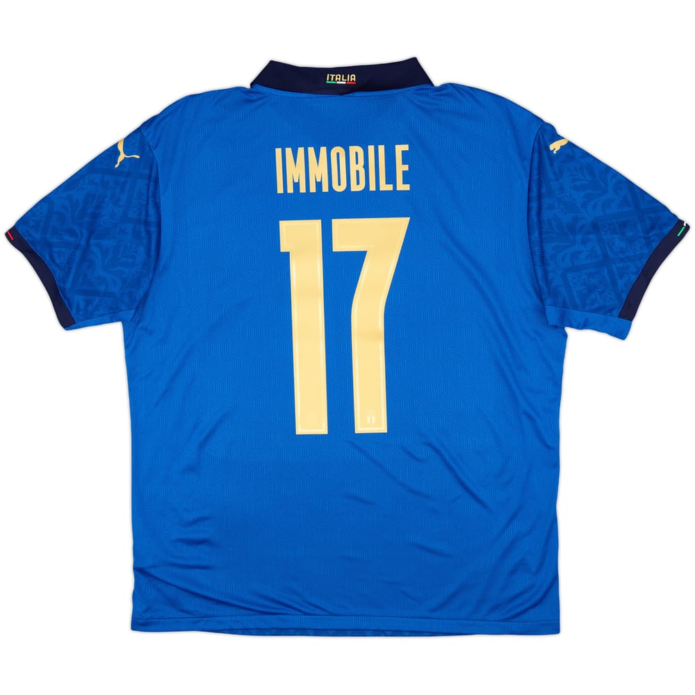 2020-21 Italy Authentic Home Shirt Immobile #17 - 10/10 - (XL)